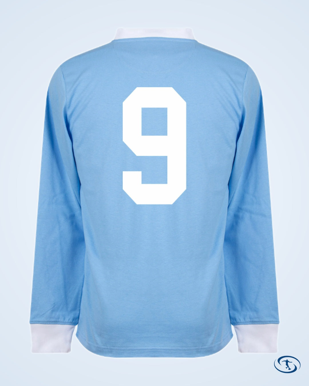 1860 Munich Retro Home No.9 (Konietzka) Shirt 1965-1966 (Retro Flock Printing) - Men's