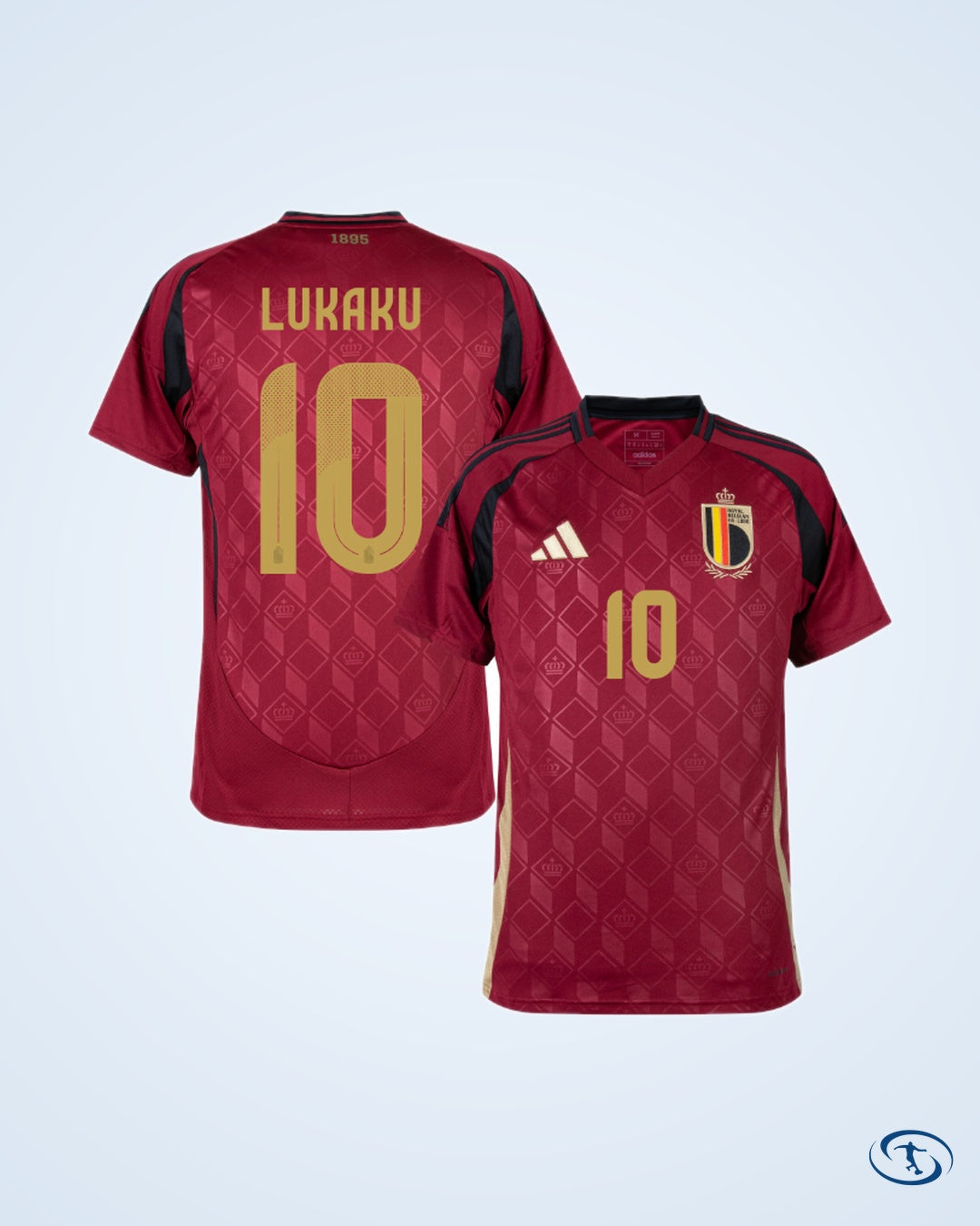 Belgium Home Shirt 2024-2025 Fan Version (Official Printing)