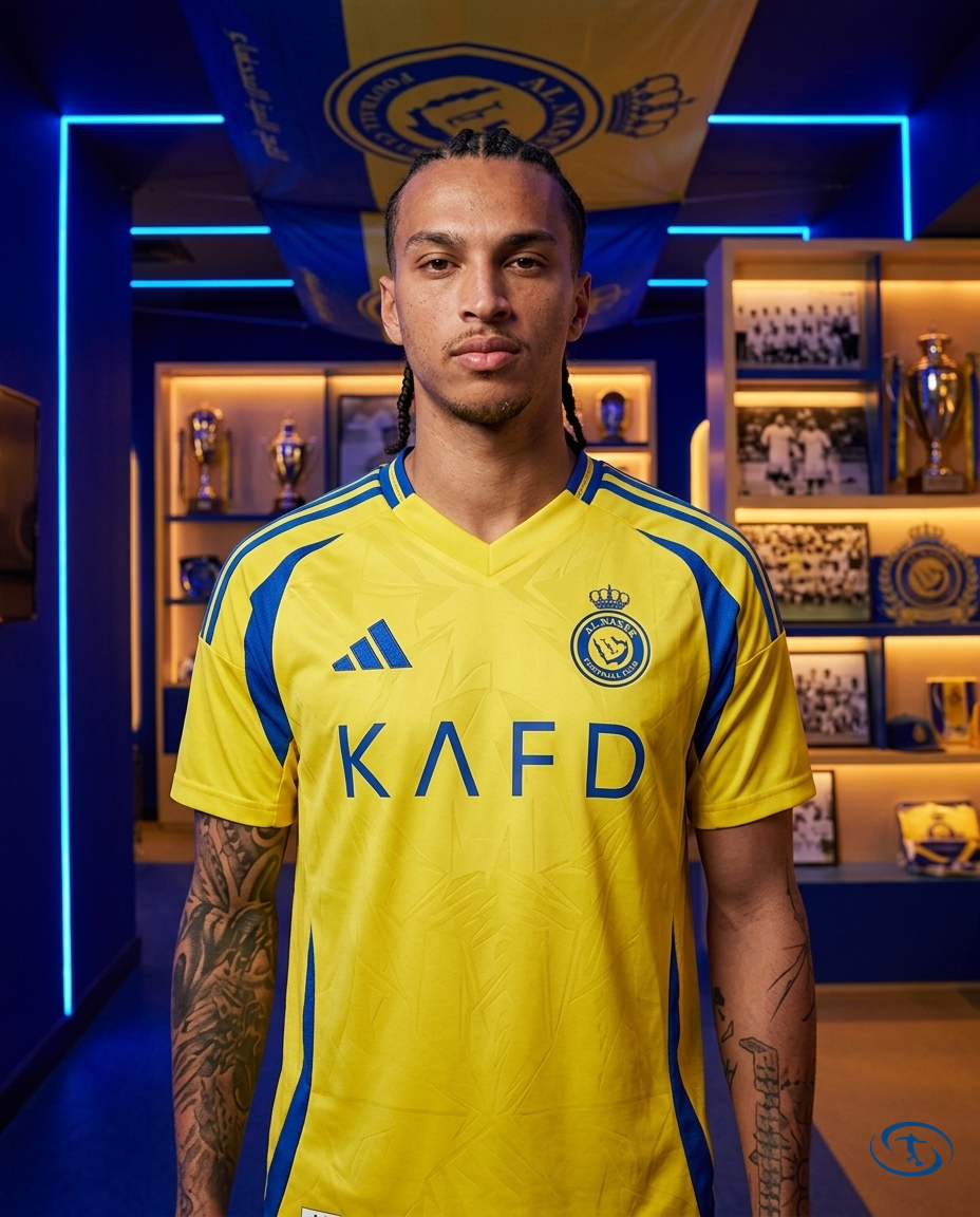 Camisa Al-Nassr Home 24/25 - Torcedor Adidas Masculino - Amarelo - Front View | Sant Sport