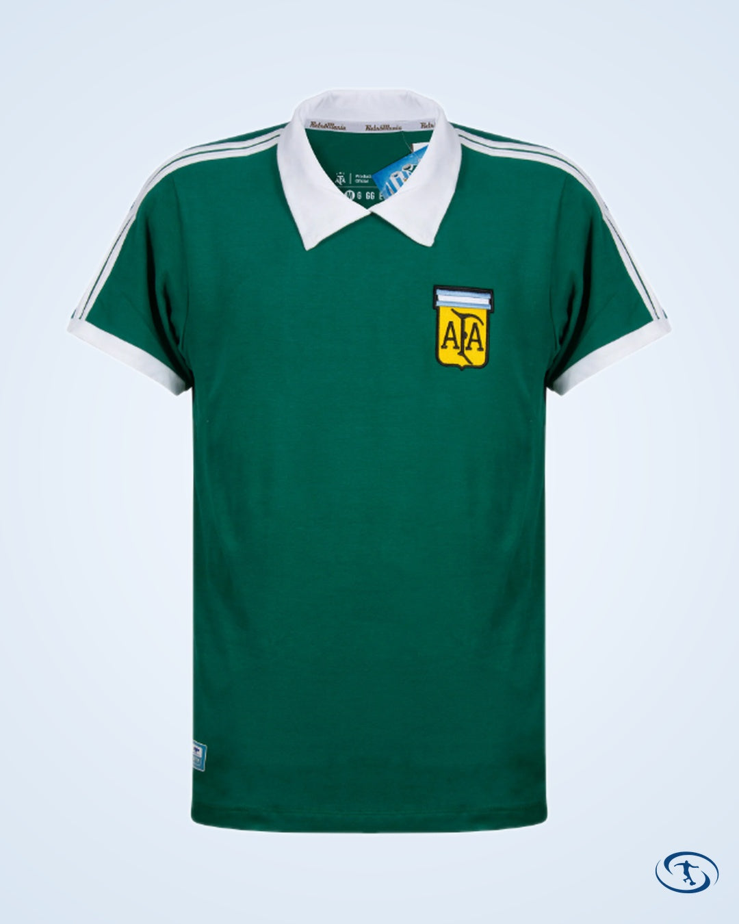 Argentina Retro GK No.5 Shirt 1978 (Retro Flock Printing) - Men's | Sant Sport