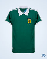 Argentina Retro GK No.5 Shirt 1978 (Retro Flock Printing) - Men's | Sant Sport
