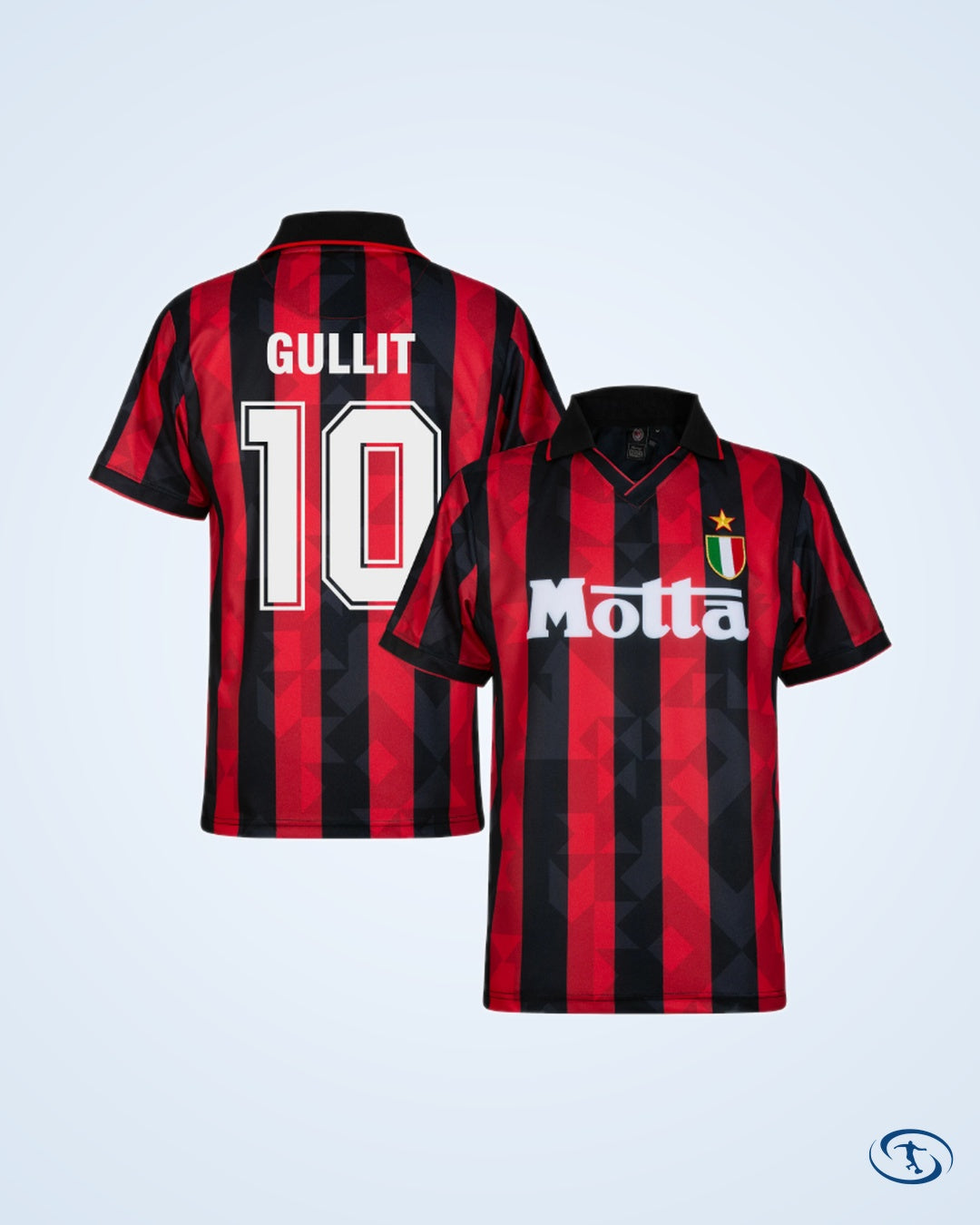 AC Milan Retro Home Player Shirt 1993-1994 (Retro Flex Printing) - Men's