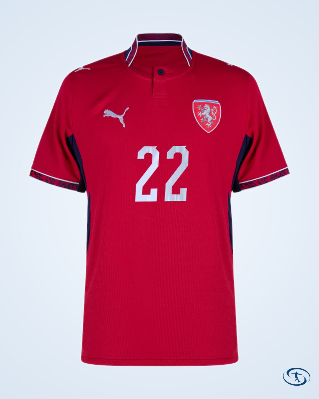 Czech Republic Home Soucek 22 Shirt 2026-2027 (Official Printing) - Men's | Sant Sport