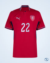 Czech Republic Home Soucek 22 Shirt 2026-2027 (Official Printing) - Men's | Sant Sport