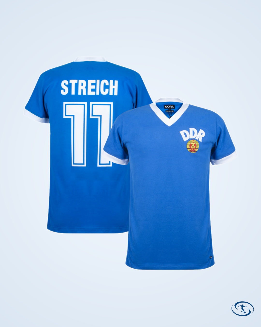 DDR Home Retro Shirt World Cup 1974 (Retro Flock Printing)