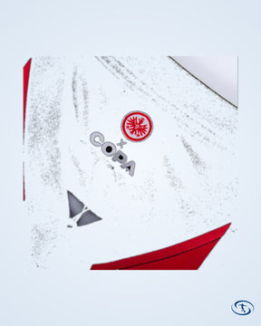 Eintracht Frankfurt Home No.9 Retro Shirt 1990-1991 (Retro Flock Printing) - Men's