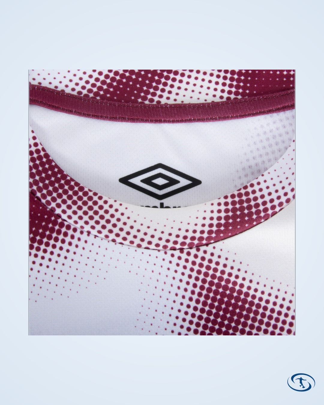 West Ham Pre-Match Warm Up Shirt - White/New Claret 2024-2025 - Men's