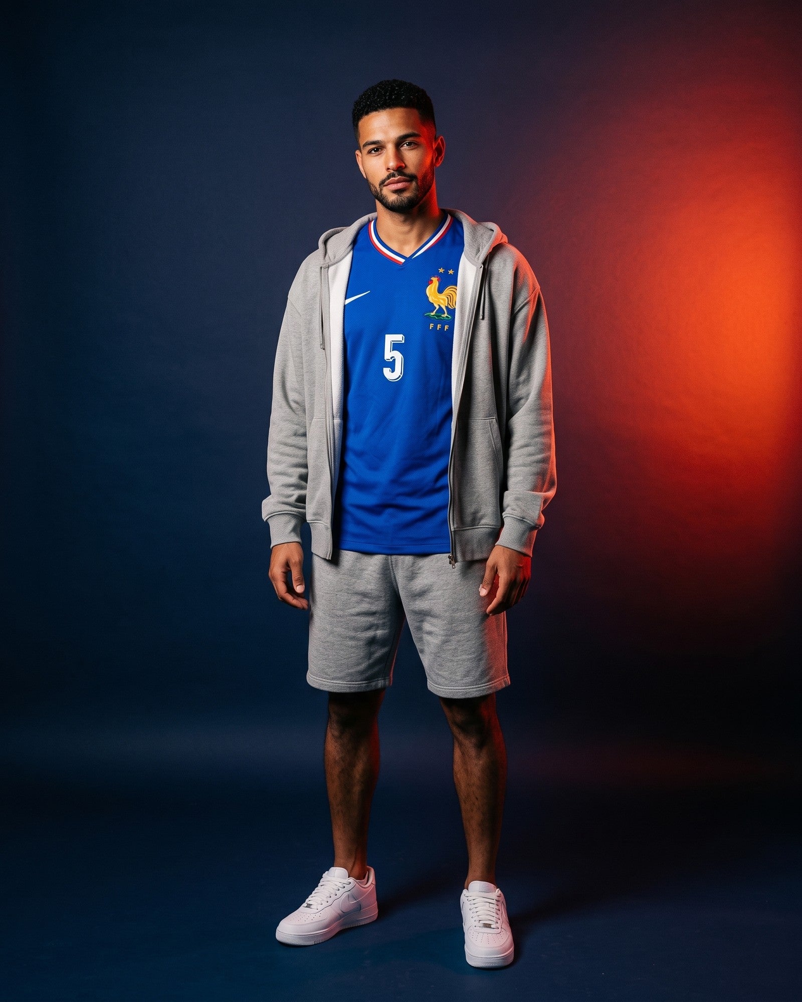France Home Shirt 2024-2025 Fan Style