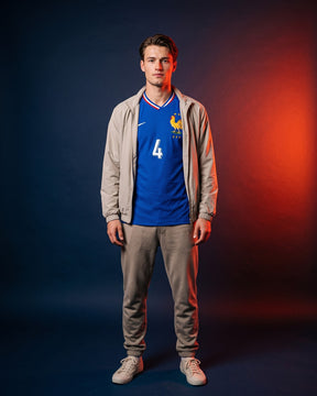France Home Shirt 2024-2025 Match-Level Version