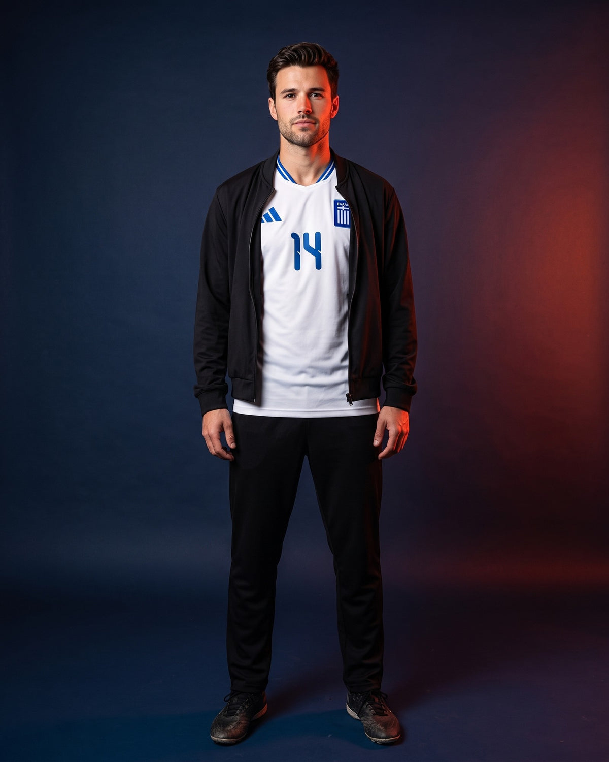 Greece Home Shirt 2026-2027 (Greek Alphabet Printing)