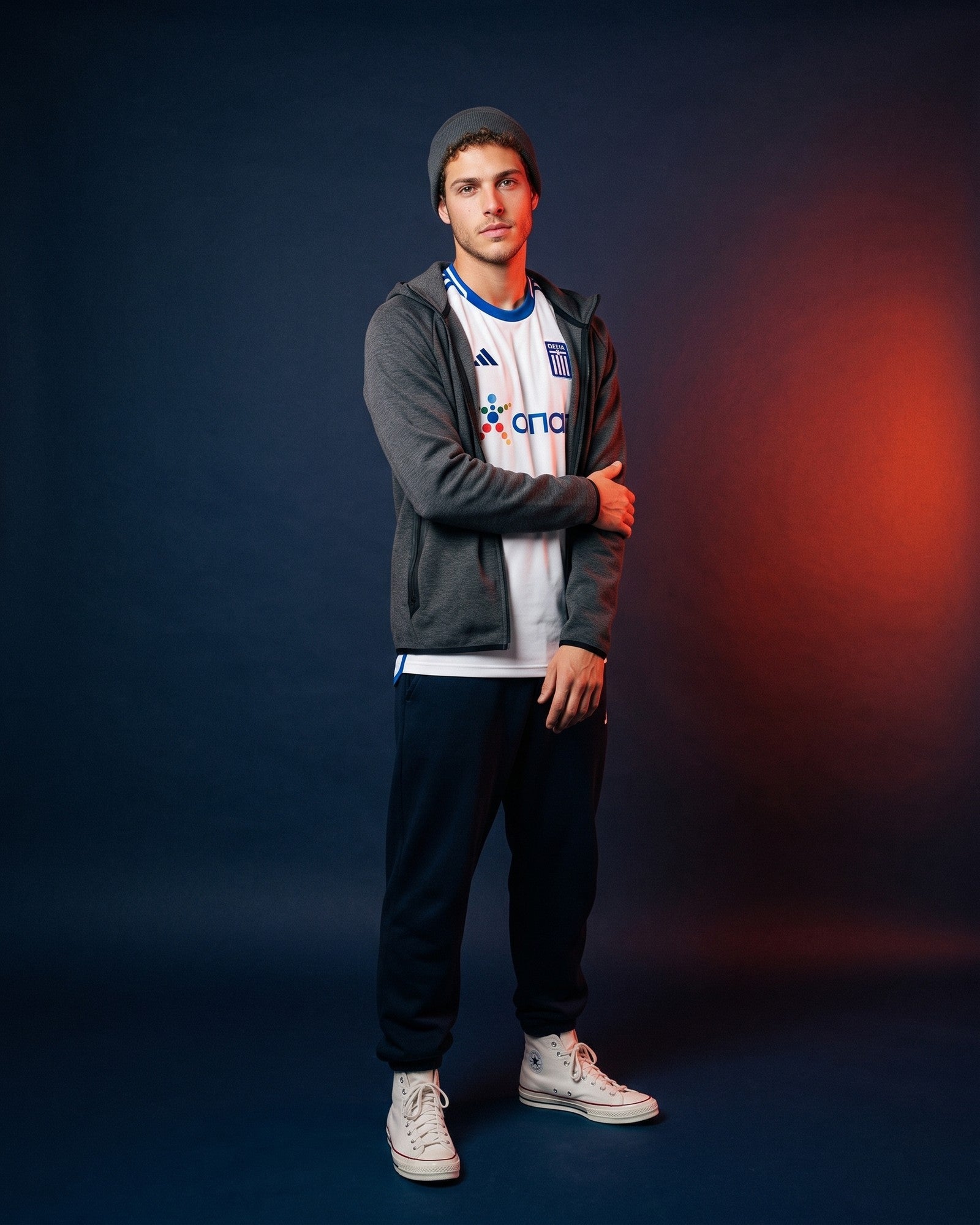 Greece Home Shirt 2026-2027 (Greek Alphabet Option) - Men's