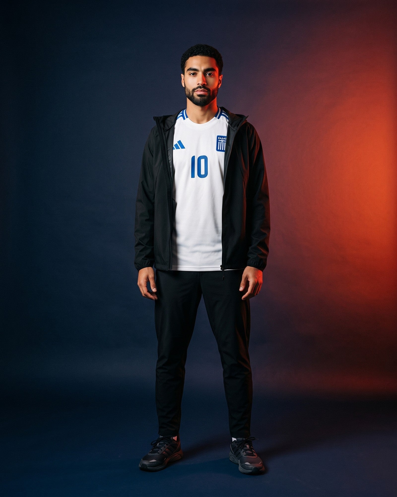 Greece Home Shirt 2026-2027 Fan Style (Greek Alphabet Printing)