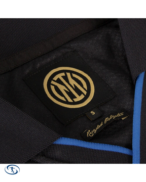 Inter Milan Away Retro Player Number Shirt 1997-1998 (Retro Flock Printing) - Men's