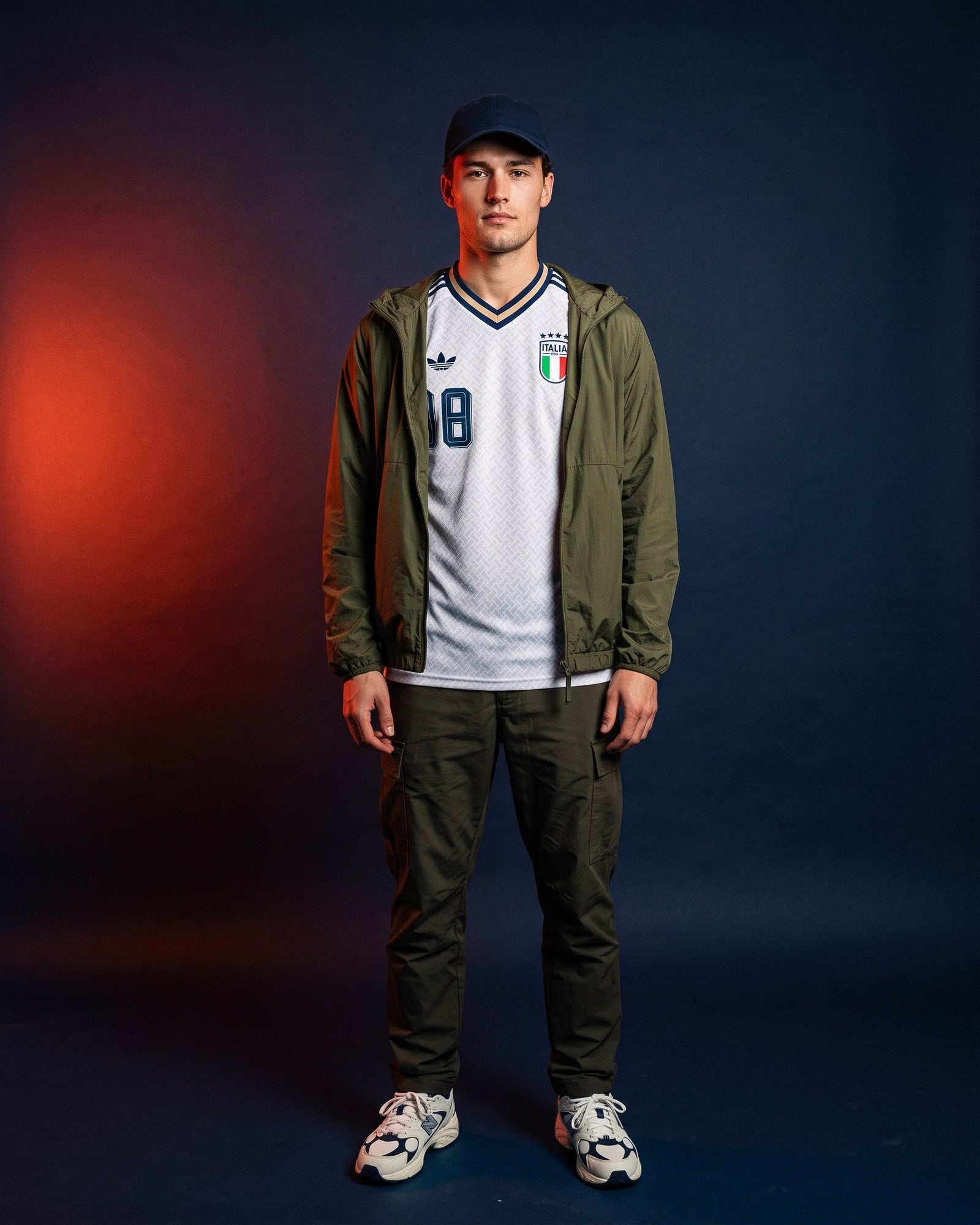 Italy Away Barella 18 Shirt 2026-2027 Fan Style