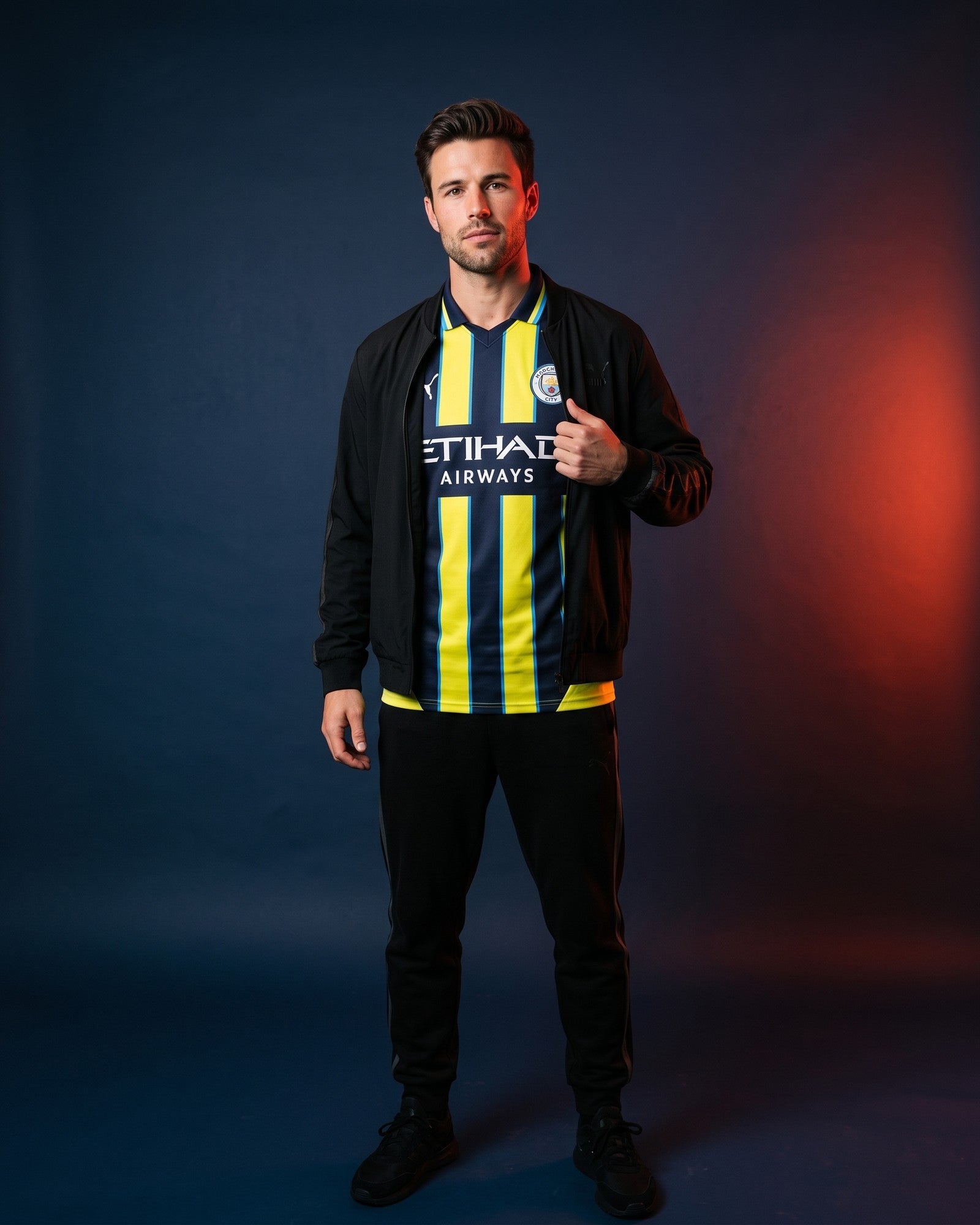 Man City Away Shirt 2024-2025 Fan Style (Premier League)