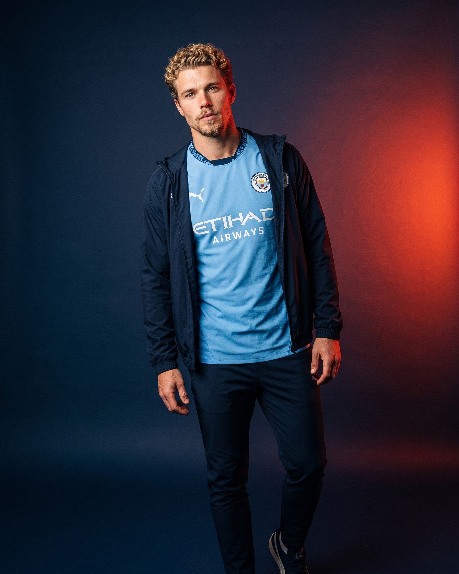Man City Home Shirt 2024-2025 (Boxed) - Men's