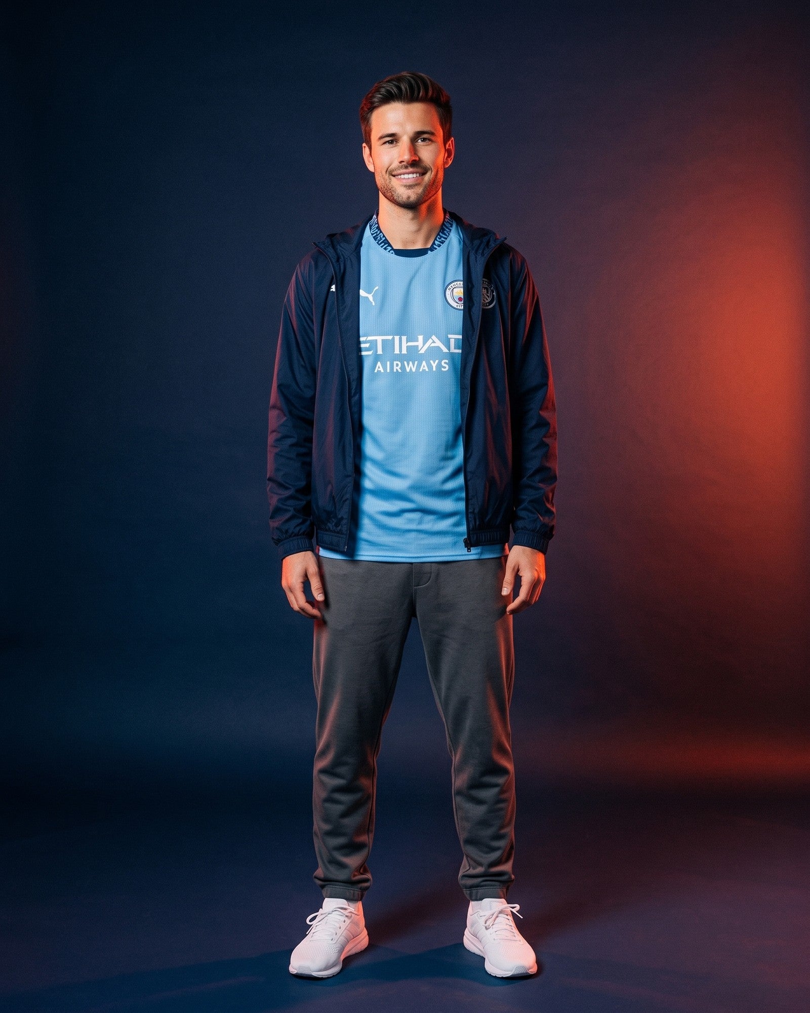 Man City Home Shirt 2024-2025 - Men's