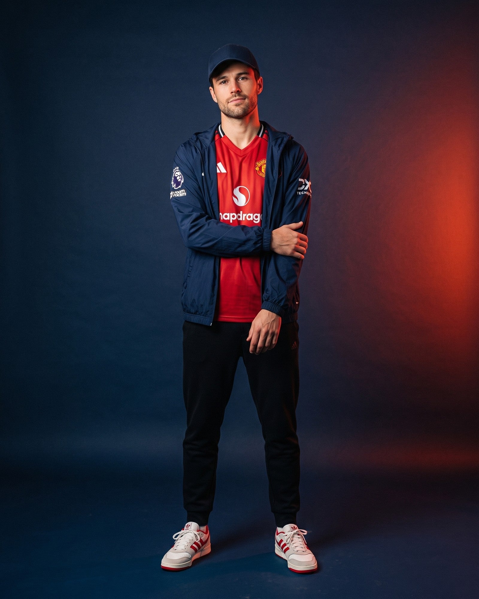 Man Utd Home B.Fernandes 8 Shirt 2025-2026 - Men's