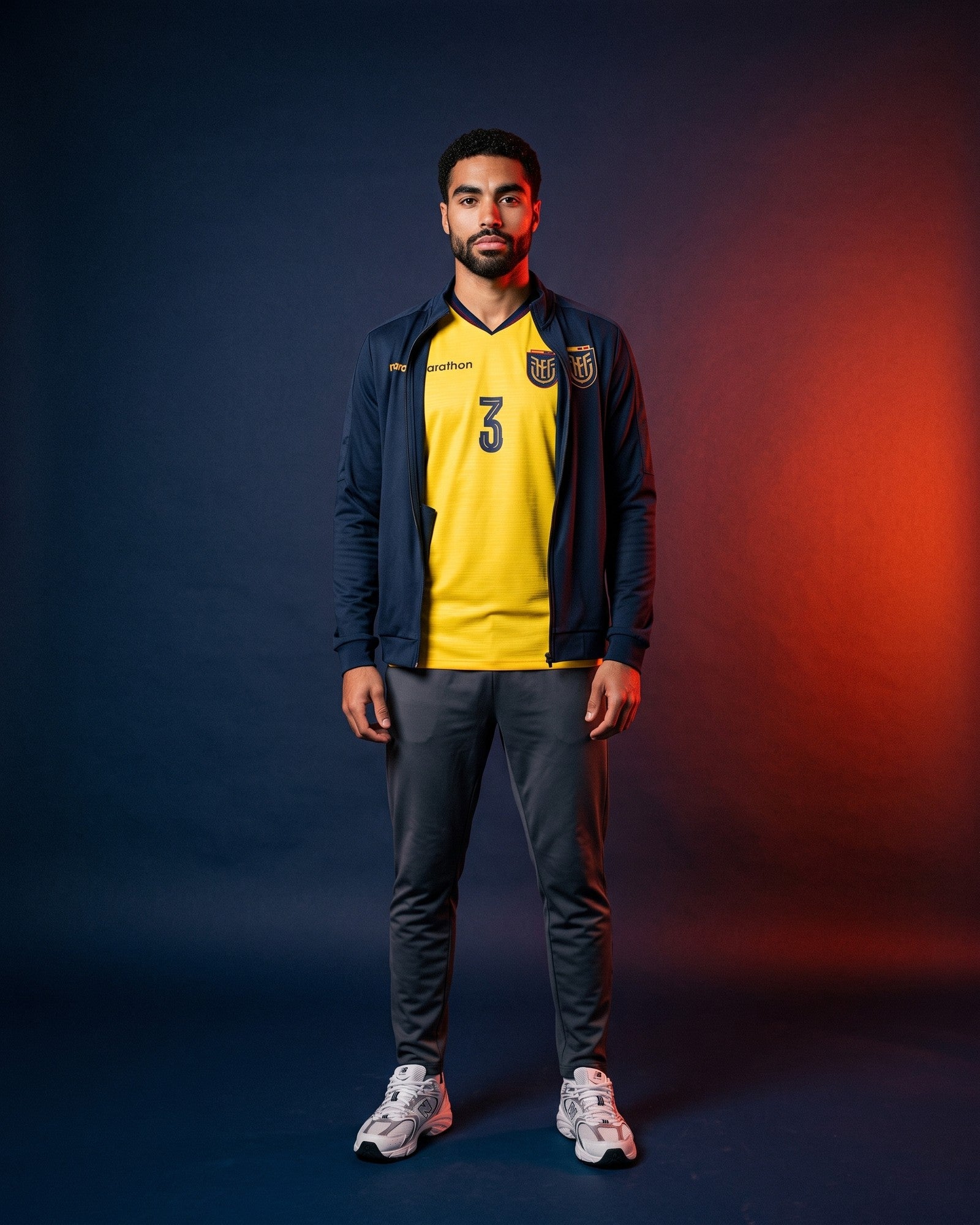 Marathon Ecuador Home Player Shirt 2026-2027 (Fan Style Printing) - Men's