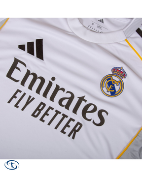 Real Madrid Home Shirt 2025-2026 - Men's
