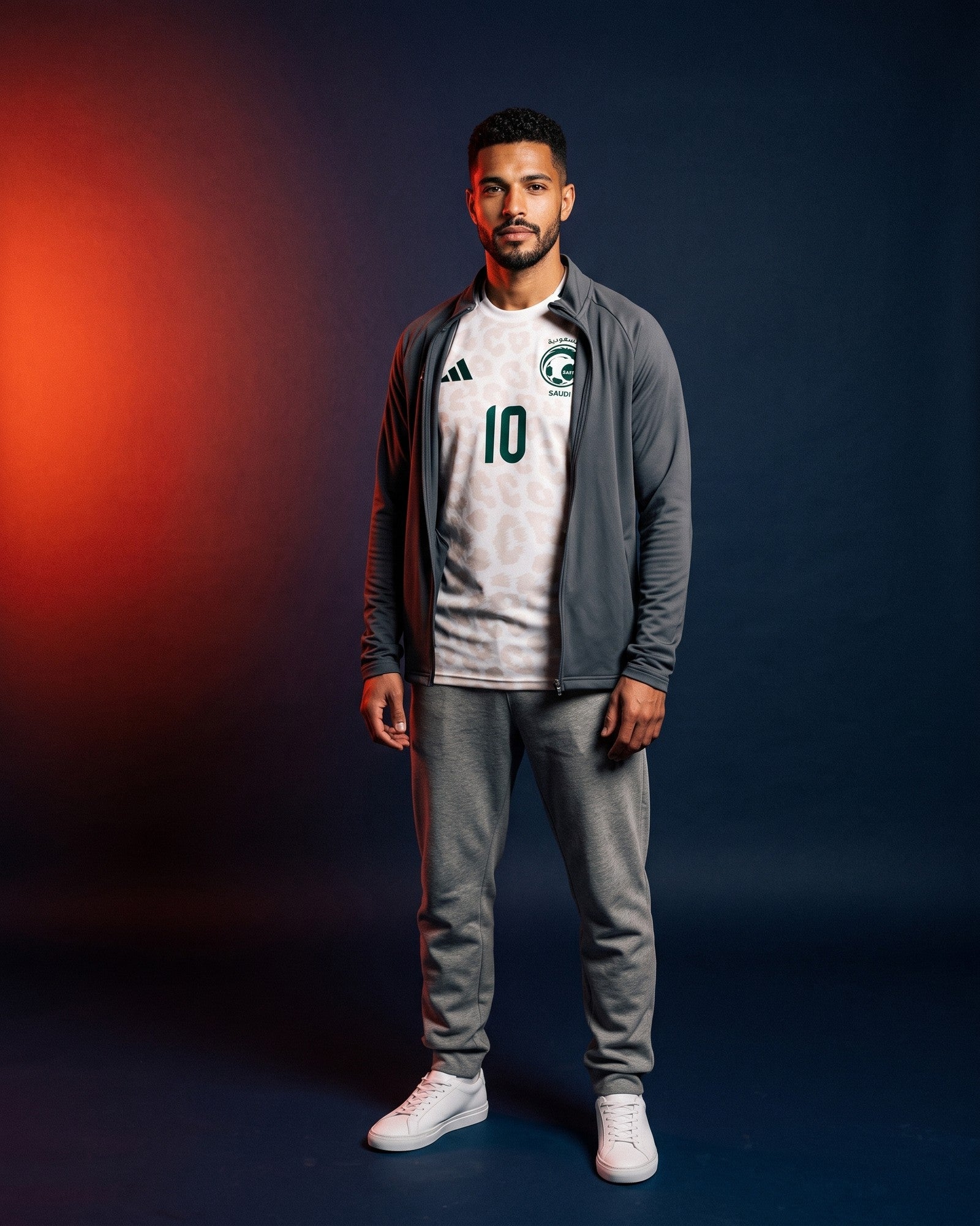 Saudi Arabia Away Salem 10 Shirt 2024-2025 - Men's