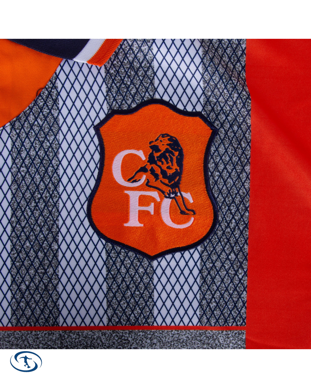 Score Draw Chelsea Retro Away Shirt 1994-1996 (Retro Flex Printing)