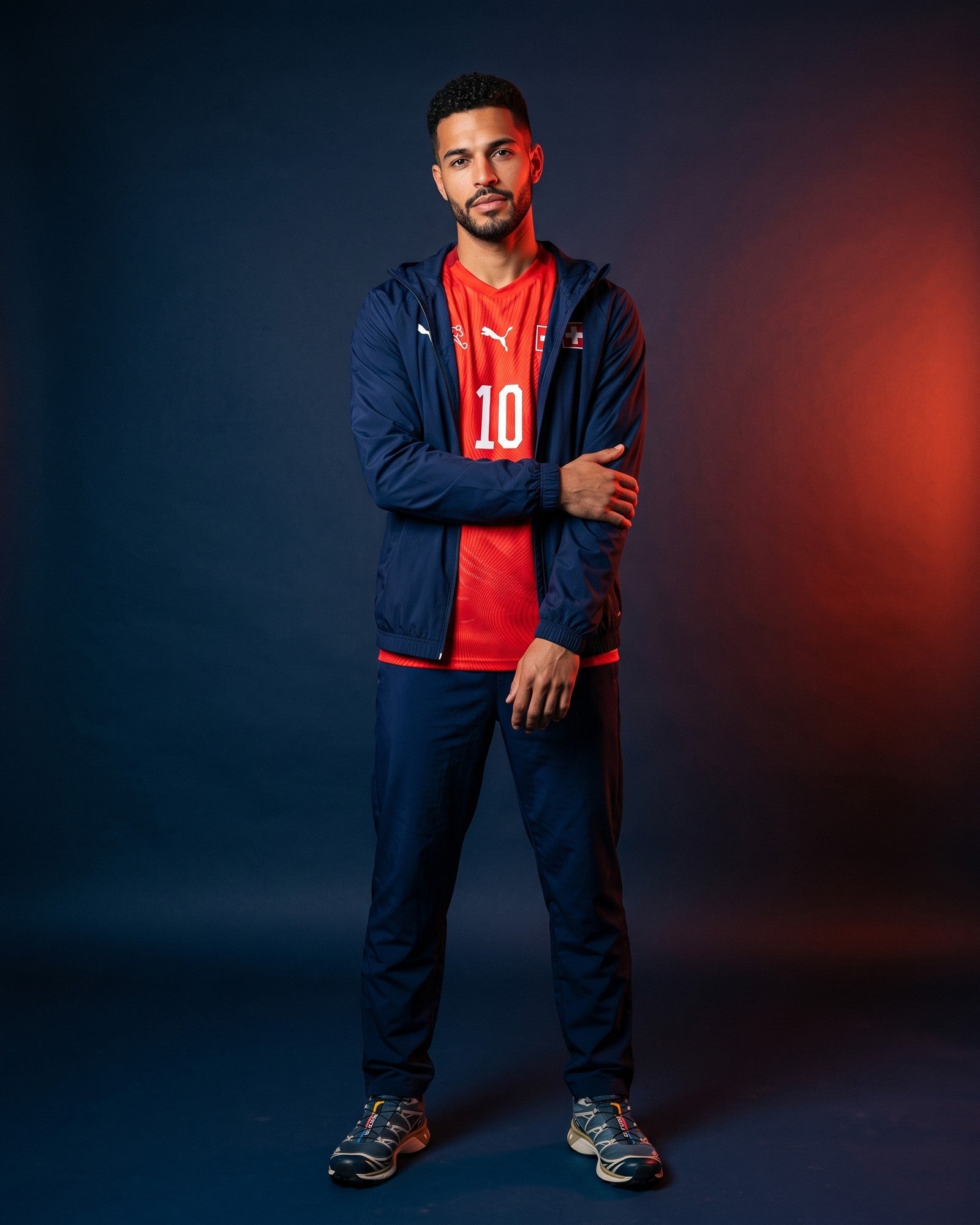 Switzerland Home Xhaka 10 Shirt 2026-2027 - Men's