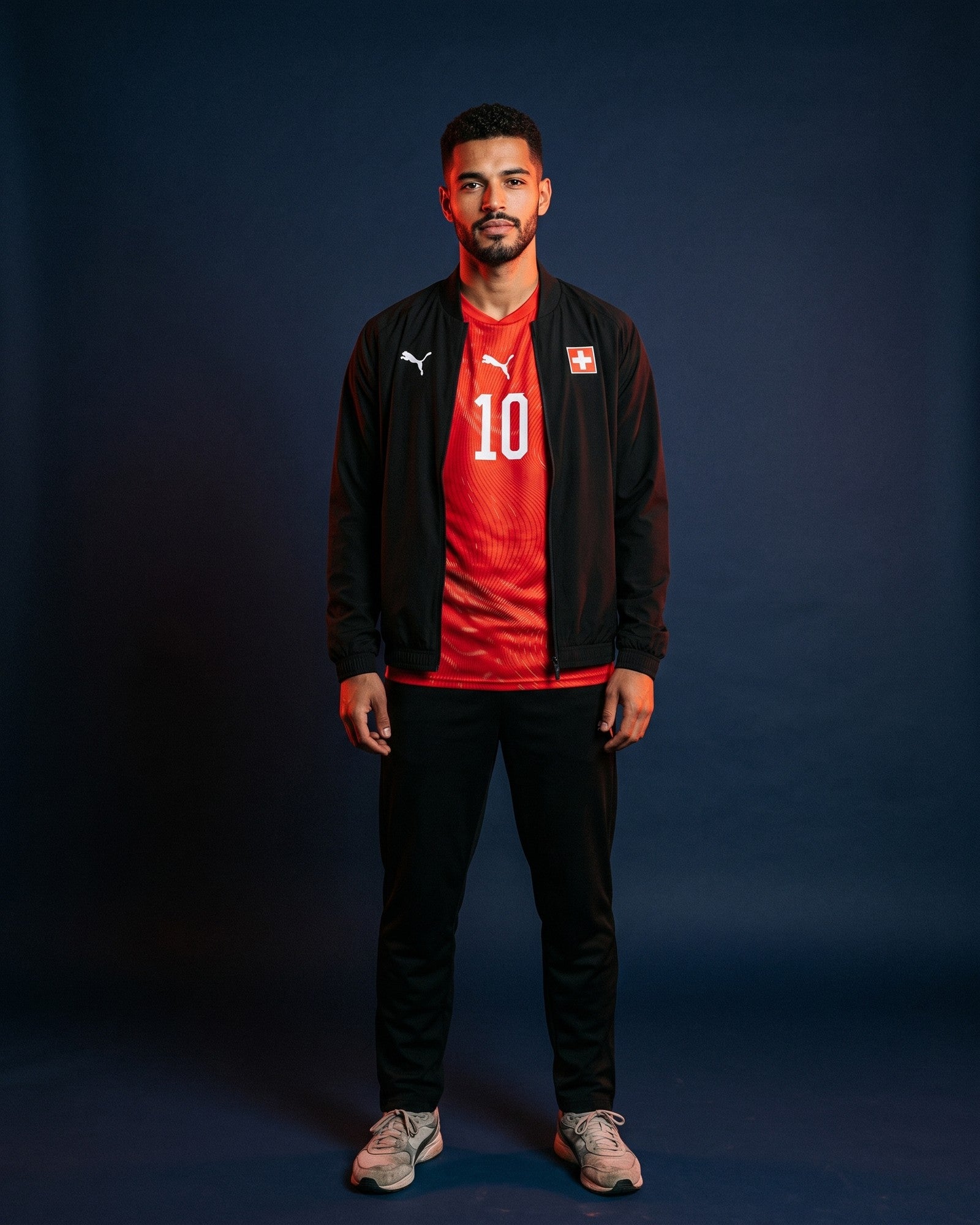 Switzerland Home Xhaka 10 Shirt 2026-2027 - Men's