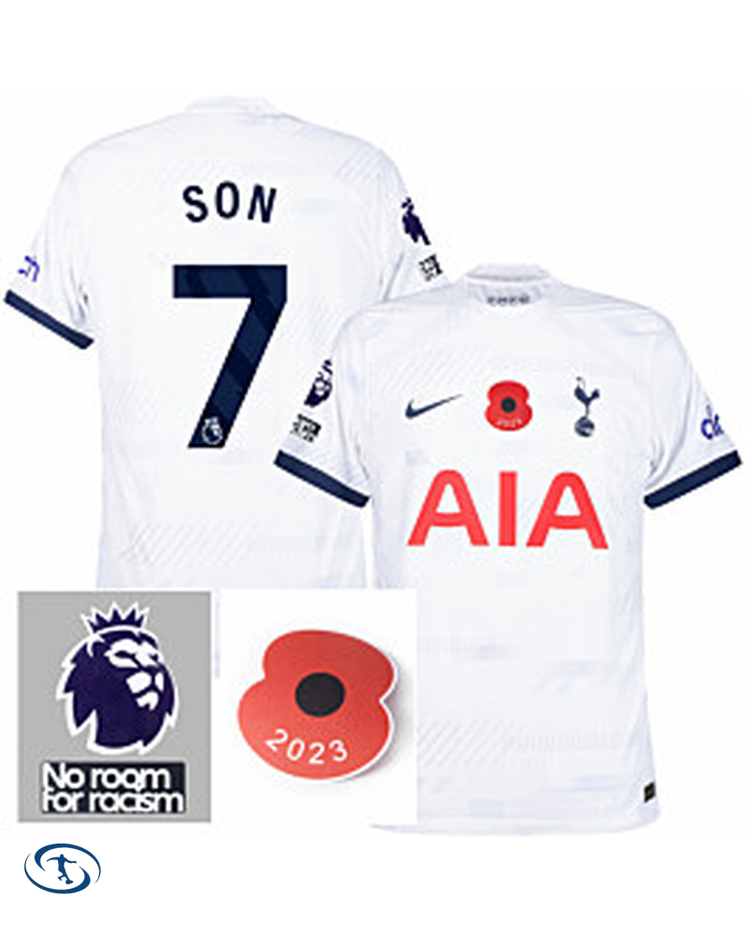 Tottenham Home Son 7 Jersey 2023-2024 - Men's