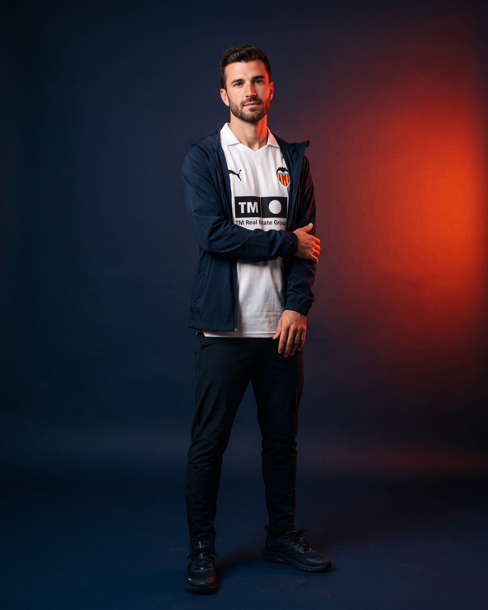 Valencia Home Gayà 14 Shirt 2025-2026 (La Liga) - Men's